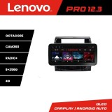 Navigatie Toyota Land Cruiser V8 L200 2009-2020 Lenovo Qled 12.3 inch Octa Core 8+256 360 DSP ADAS carplay android auto radio internet kit-381-type-b+