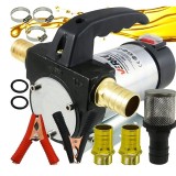 Pompa Transfer Combustibil 24V 50L/min 160W Verke - Motorina, Pacura, Profesionala, Autoalimentare, Ateliere, Ferme, Garaje