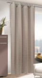 Draperie blackout, cu inele, L135 x H245, crem Relax KipRoom