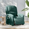 VidaXL Fotoliu rabatabil electric, verde &icirc;nchis, catifea 3204280