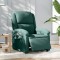 vidaXL Fotoliu rabatabil electric, verde &icirc;nchis, catifea 3204280
