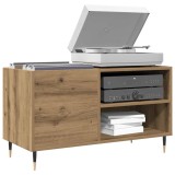 vidaXL Dulap discuri stejar artizanal, 84,5x38x48 cm, lemn prelucrat 857241
