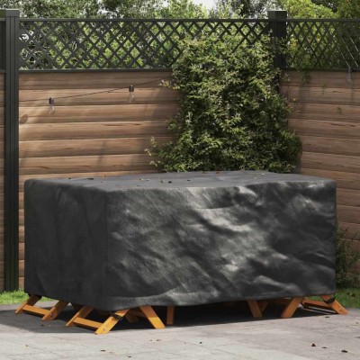 vidaXL Husă pentru mobilier de exterior Negru 170 x 100 x 70 cm 420D 4105739 foto