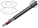 Cablu RS232 3x24AWG Cu Ecranat PVC Crom