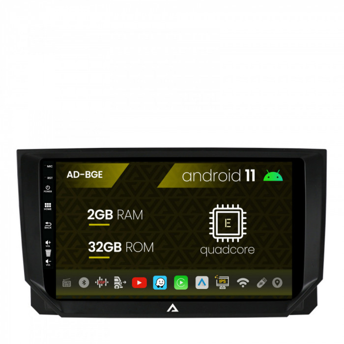 Navigatie Seat Ibiza (2017+), Android 11, E-Quadcore 2GB RAM + 32GB ROM, 9 Inch - AD-BGE9002+AD-BGRKIT045