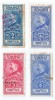 *Romania, lot 1105 cu 4 timbre fiscale generale, 1927, oblit., Stampilat