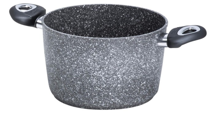 Oala marmorata antiaderenta Aeternum, Madame Petravera 3.0, cu inductie, Diametru 20 cm - SECOND