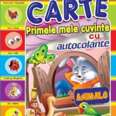 Marea carte: Primele mele cuvinte cu autocolante: Animale