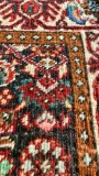 Covor Persan Manual Bidjar/Hamadan - Model Herati, L&acirc;nă Naturală