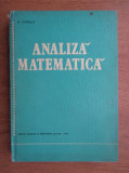 O. Stanasila - Analiza matematica