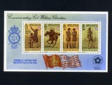Isle of Man 1976 - Bicentenarul Revolutiei Americane, bloc neuzat
