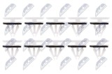Clema, clips fixare Ford Kuga 2012-, Mondeo V 2014-, Tourneo Connect 2002-; set 10 bucati; 11518357; NTY, aftermarket