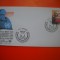 HOPCT PLIC FDC S NR 537 PREMIUL NOBEL PENTRU PACE 1988- ONU NATIUNILE UNITE - BIROUL GENEVA ELVETIA -NECIRCULAT