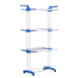 Uscator vertical, mobil si pliabil pentru rufe cu suport umerase