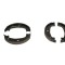 Set saboti frana, frana de mana BMW Seria 3 (F30, F35, F80) (2011 - 2016) BOSCH 0 986 487 608
