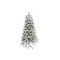 Brad Artificial de Craciun, eMazing, tip Pin Inzapezit, inaltime 150 cm, 364 Ramuri Ninse, Suport Metalic