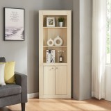 Dulap colt Eura 170x62x30cm efect lemn stejar [en.casa] HausGarden Leisure