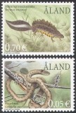 Aland (Finlanda) 2002 - Fauna, amfibieni si reptile, serie neuzata