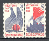Cehoslovacia.1968 20 ani insurectia din februarie XC.444, Nestampilat