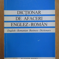Dictionar de afaceri Englez - Roman / English - Romanian business dictionary