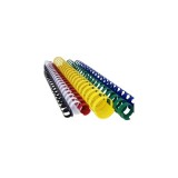 Inele plastic pentru indosariere Office Cover, 22mm, set 50 buc