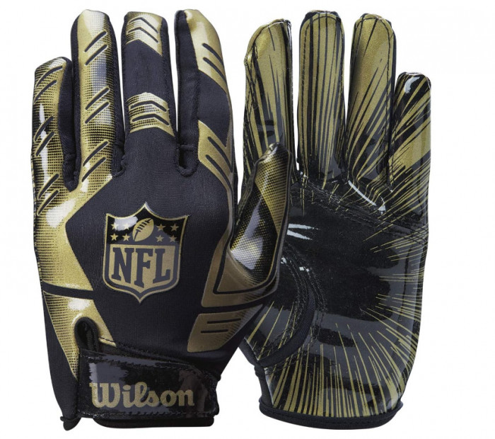 Manusi de fotbal american Wilson NFL STRETCH FIT RECEIVERS - RESIGILAT