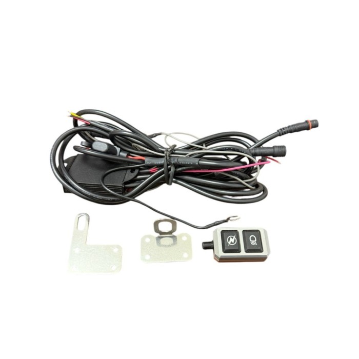 Instalatie LED bar / proiectoare ATV / moto universala (2 mufe)