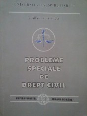 Corneliu Turianu - Probleme speciale de drept civil (Editia: 2000) foto