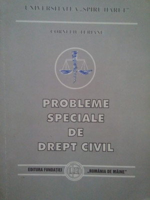 Corneliu Turianu - Probleme speciale de drept civil (2000) foto