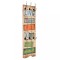 Gossi cuier de perete cu 6 carlige, 120 x 40 cm, live life
