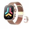 Ceas smartwatch, ZW39 by DolphinMC&reg;, inteligent, fitness, sport, Bluetooth 5.1, rezistent apa, unisex, notificari, GPS, ecran Amoled 2.01, Alipay, Lim