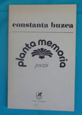 Constanta Buzea &amp;ndash; Planta memoria ( prima editie ) foto