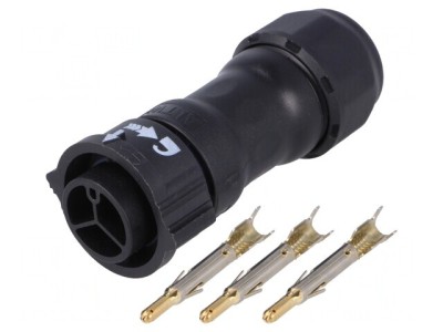 Conector Circular Mufă 3 PIN X-Lok foto