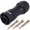 Conector Circular Mufă 3 PIN X-Lok