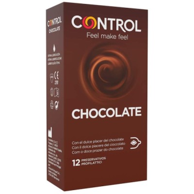 CONTROL - ADAPTA CHOCOLATE CONDOMS 12 UNITS foto