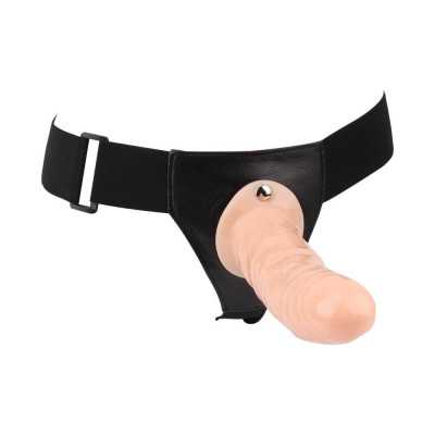 Penis Extender - Strap On cu Dildo Realistic, 18.5x4.6 cm foto