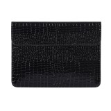 Husa laptop 15-16 din piele CanvasArtisan, negru, EL32-P01