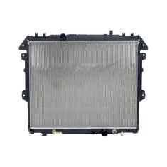 Radiator apa racire motor, TOYOTA HILUX, 08.2005- motor 2.5 D-4D; 3.0 D-4D; cv automata, aluminiu/ plastic brazat, 648x525x16 mm, foto