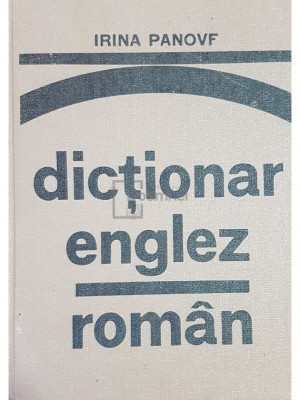 Irina Panovf - Dictionar englez-roman (ed. 1976) (editia 1976) foto