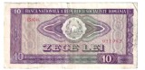 ROMANIA 10 LEI 1966 STARE FOARTE BUNA