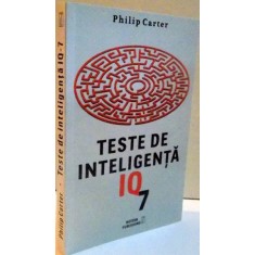TESTE DE INTELIGENTA , IQ-7 , 2016 DE PHILIP CARTER