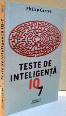 TESTE DE INTELIGENTA , IQ-7 , 2016 DE PHILIP CARTER foto