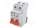 &Icirc;ntrerupător de supracurent LS ELECTRIC BKJ63Nd 2 poli 6A 230/400V AC 6kA pentru șină DIN