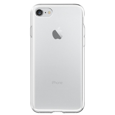 Husa pentru iPhone 7 / 8 / SE 2 / SE 3, Spigen Liquid Crystal, Clear foto