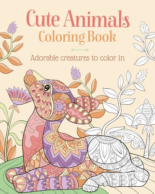 Cute Animals Coloring Book: Adorable Creatures to Color in foto