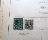 Lot 2 timbre vechi Muntenegru 1893 și 1910, Prințul Nicolae I, ștampilate -A42