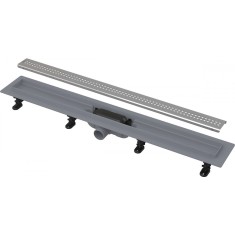 Rigola de scurgere duş cu margine pentru grătar perforat
