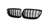 Grile Duble Negru Lucios M Design BMW E92 E93 Nonfacelift (2006-2009)