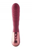 Vibrator Jaimy D. 10 Moduri Vibratii Silicon USB Burgundy 19.4 cm