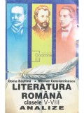 Doina Baghina - Literatura romana clasele V - VIII - Analize (Editia: 1996)